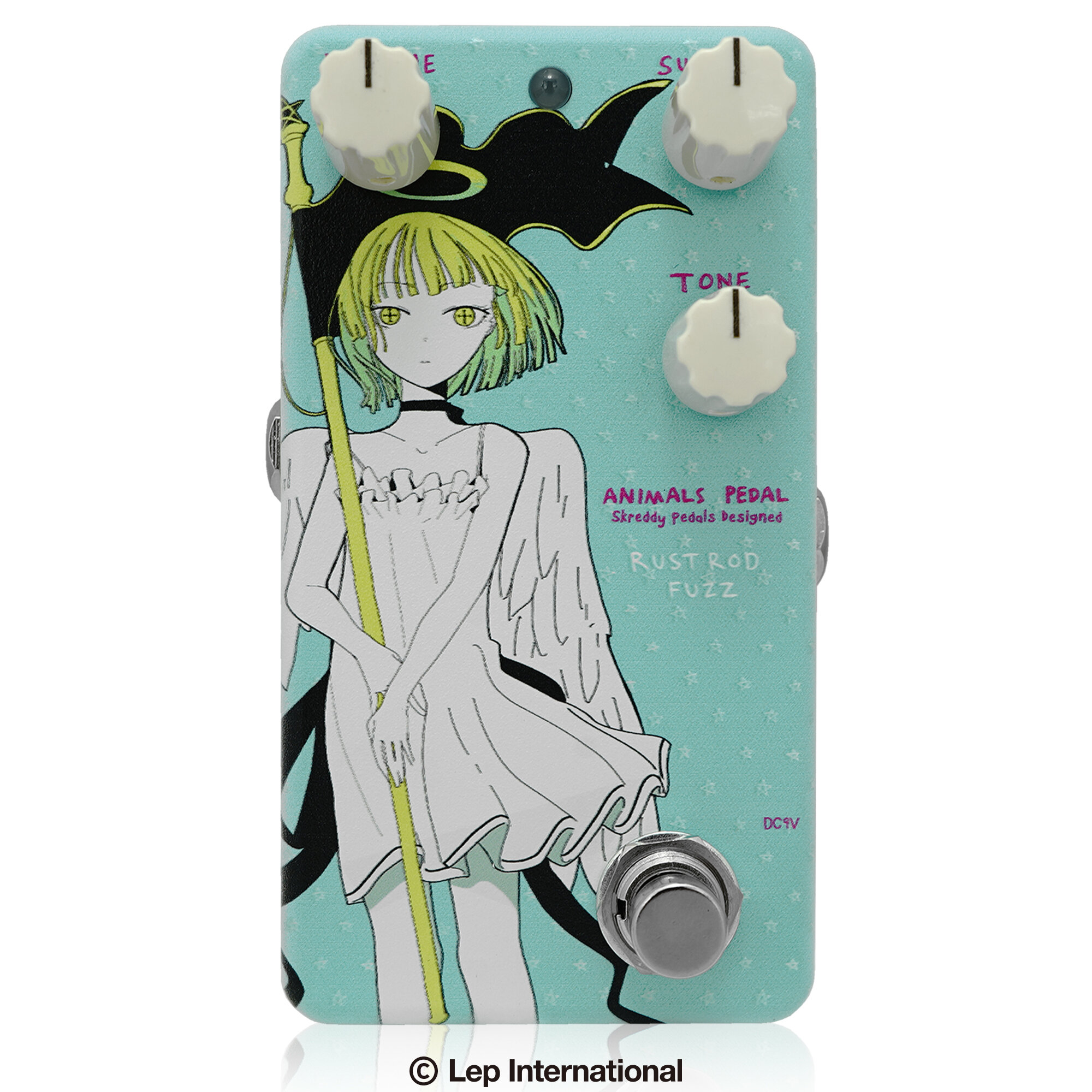 Animals Pedal / Custom Illustrated 018 RUST ROD FUZZ by NOTA